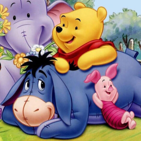 eeyore, pooh, & piglet (winnie the pooh)
