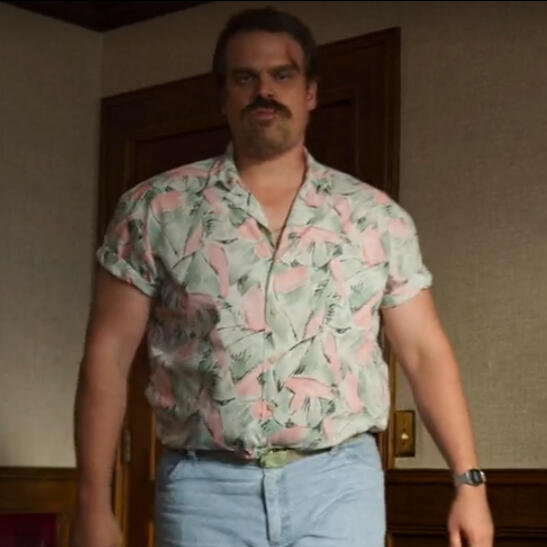 hopper in this outfit specifically