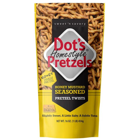 dot's honey mustard pretzels