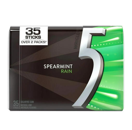 spearmint rain 5 gum