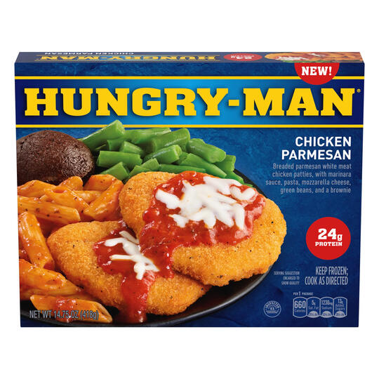 hungry man chicken parmesan dinner