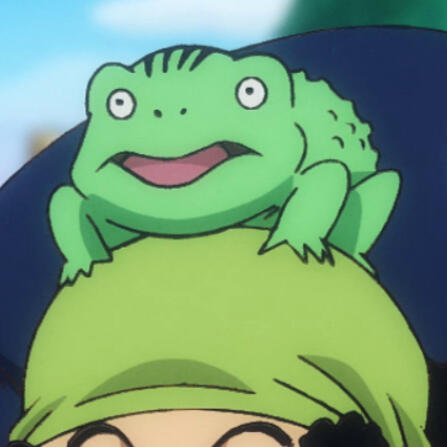 the frog that lives on usopp's head (me)