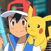ash & pikachu
